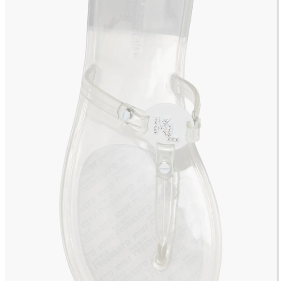 New Karl Lagerfeld Wylda Clear Sandal - Picture 5 of 5